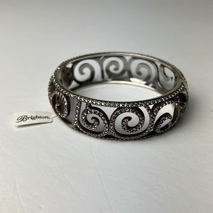 NWT Brighton Sea of Love crystal hinge bracelet